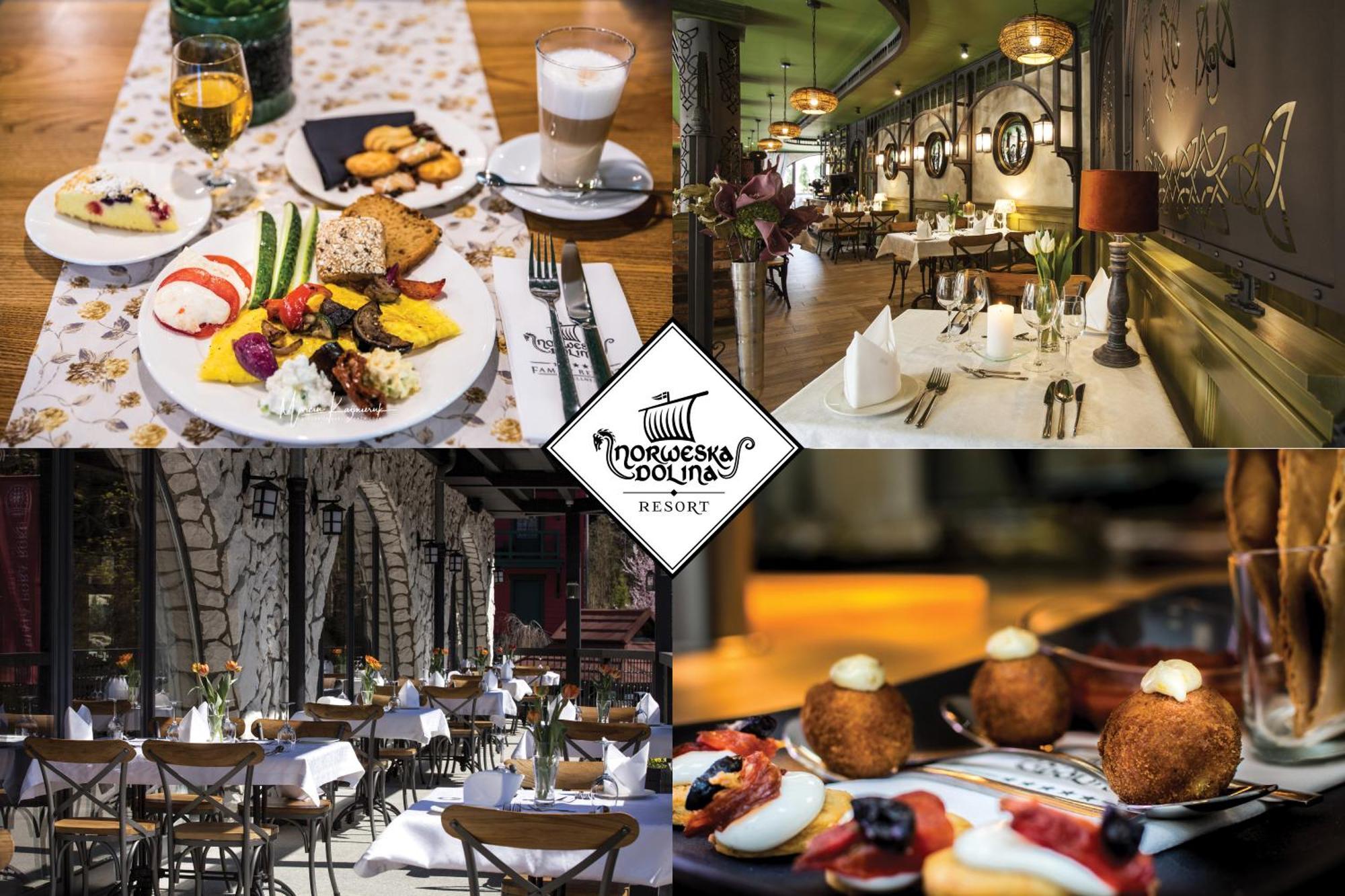 Norweska Dolina Family&Pet-Friendly Resort Szklarska Poręba Εξωτερικό φωτογραφία Restaurant